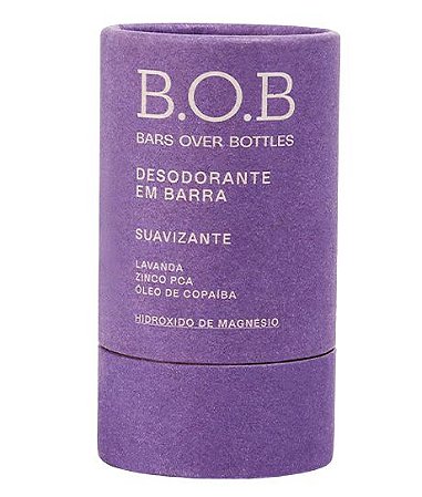 BOB Deo Suavizante - Desodorante em Barra 50g