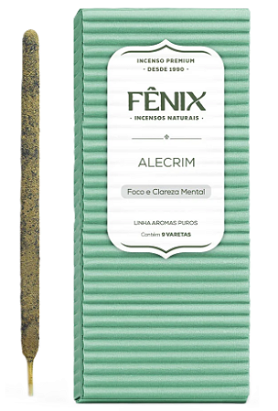 Fênix Incenso Natural Alecrim 9 un