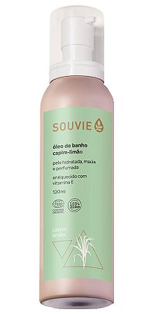 Souvie Óleo de Banho Capim Limão Orgânico 120ml