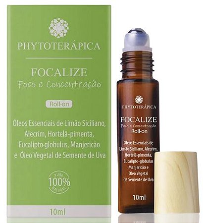 Phytoterápica Composto Essencial Roll-on Focalize - Foco e Concentração 10ml