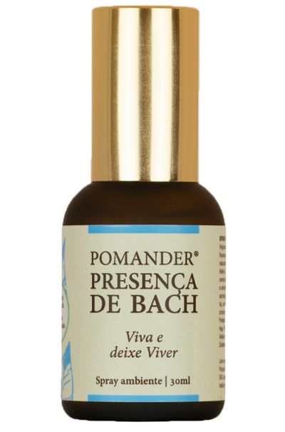 Pomander Presença de Bach Viva e Deixe Viver Spray Ambiente 30ml