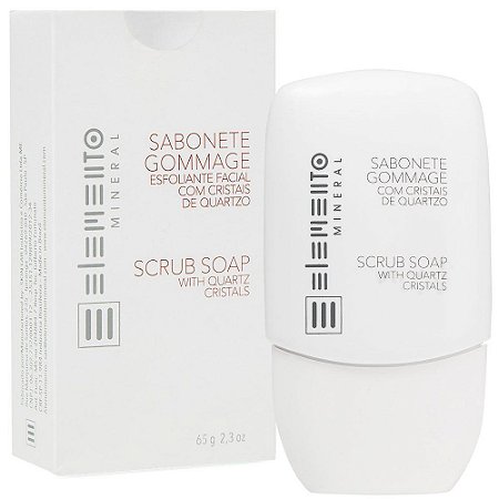 Elemento Mineral Sabonete Gommage com Cristais de Quartzo 60g