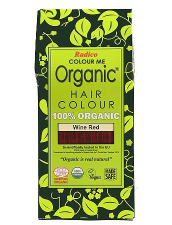 Radico Coloração em Pó Orgânica Marsala (Wine Red) 100g