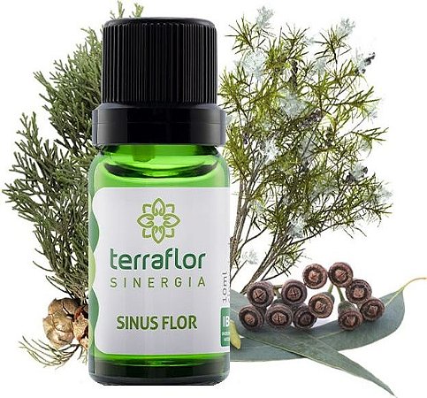 Terra Flor Sinergia Sinus Flor com Óleos Essenciais 10ml