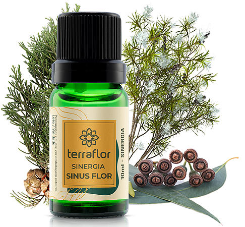 Terra Flor Sinergia Sinus Flor com Óleos Essenciais 10ml