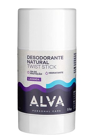 Alva Desodorante Natural Twist Stick Lavanda 55g