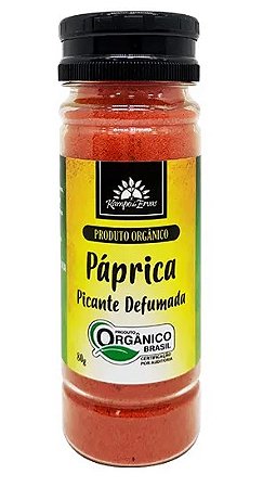 Kampo de Ervas Páprica Picante Defumada Condimento Puro Orgânico 80g