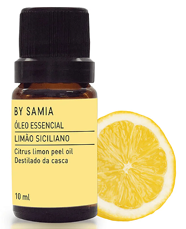 By Samia Óleo Essencial de Limão Siciliano 10ml