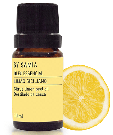 By Samia Óleo Essencial de Limão Siciliano 10ml