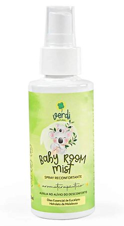 Verdi Natural Baby Room Mist Spray Reconfortante com Eucalipto e Melaleuca 120ml