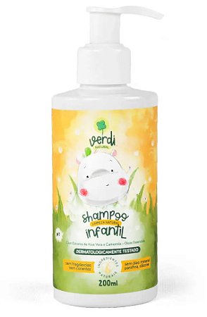 Verdi Natural Shampoo Infantil com Aloe Vera e Camomila 200ml