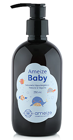 Ameize Baby Sabonete Líquido Hipoalergênico Sem Perfume 250ml