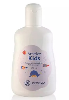 Ameize Kids Sabonete Líquido Hipoalergênico Sem Perfume 250ml