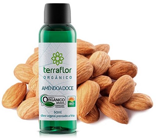 Terra Flor Óleo de Amêndoa Doce Orgânico 60ml