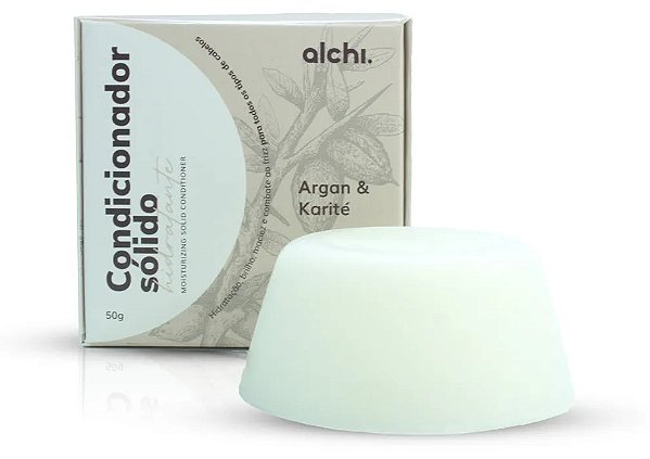 Alchi Condicionador Sólido Hidratante com Argan e Karité 50g