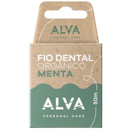 Alva Fio Dental Ecológico Menta 50m