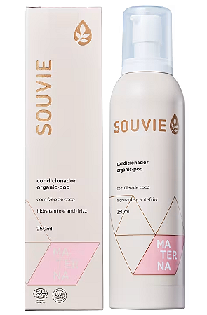 Souvie Materna Condicionador Organic-Poo com Óleo de Coco 250ml