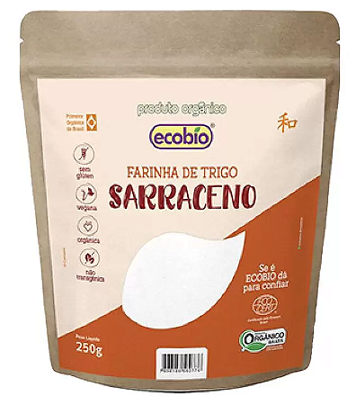 Ecobio Farinha de Trigo Sarraceno Orgânica 250g