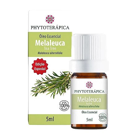 Phytoterápica Óleo Essencial de Tea Tree / Melaleuca 5ml