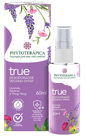 Phytoterápica Desodorante Vegano Spray True 60ml