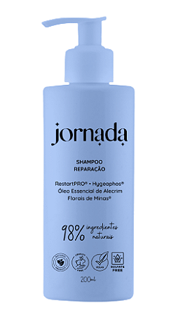 Jornada Shampoo Reparação com Óleo Essencial de Alecrim 200ml