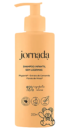 Jornada Shampoo Infantil Sem Lágrimas com Camomila 200ml