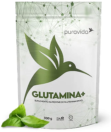 Puravida Glutamina Premium - Suplemento Alimentar em Pó 300g