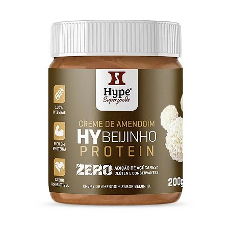 Hype Creme de Amendoim HyBeijinho Protein 200g