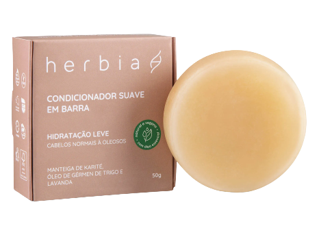 Herbia Condicionador em Barra Hidratação Suave 50g