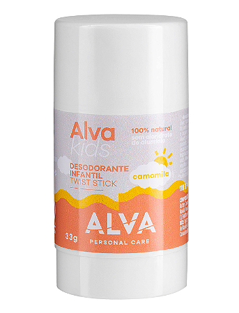 Alva Desodorante Natural Infantil Twist Stick Camomila 33g