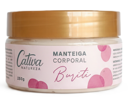 Cativa Natureza Buriti Manteiga Corporal 250g