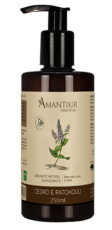Amantikir Sabonete Líquido Cedro e Patchouli 250ml