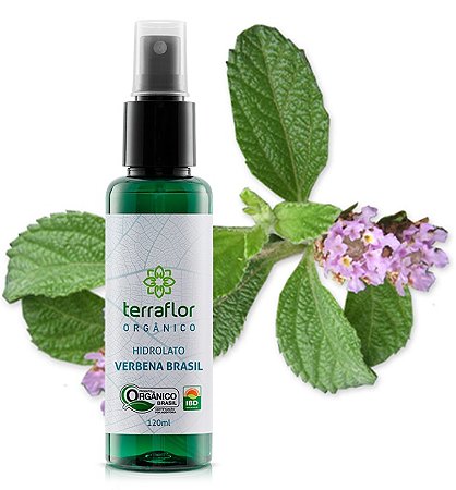 Terra Flor Hidrolato de Verbena Brasil Orgânico 120ml