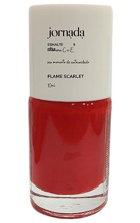 Jornada Esmalte 9Free Flame Scarlet 10ml