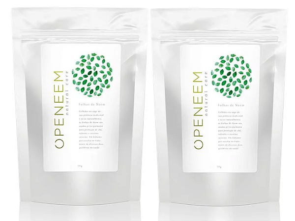 Openeem KIT Natural Care Folhas de Neem 50g c/ 2 UNIDADES