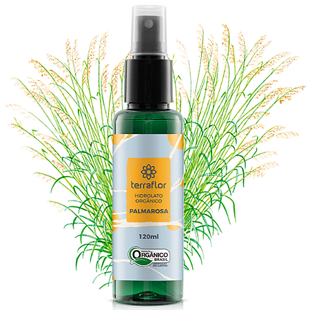 Terra Flor Hidrolato de Palmarosa Orgânico 120ml