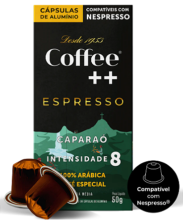 Coffee++ Café Especial Caparaó - Cápsula 10un