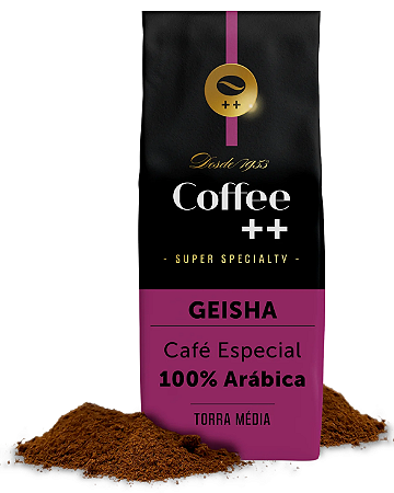 Coffee++ Café Especial Geisha - Moído 250g