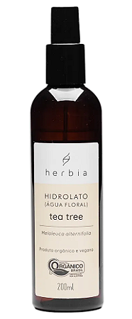Herbia Água Floral de Tea Tree Orgânica 200ml