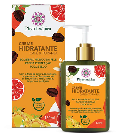 Phytoterápica Creme Hidratante Corporal Café e Toranja 130ml