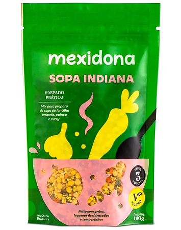 Mexidona Sopa Indiana 160g