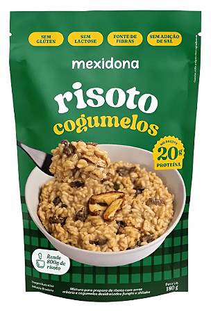 Mexidona Risoto de Cogumelos 180g