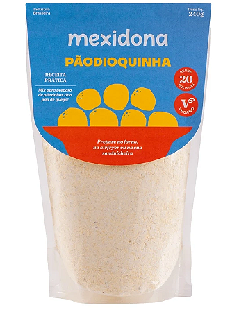 Mexidona Pãodioquinha Vegano 240g