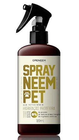 Openeem Spray Neem Pet - Repelente e Hidratante 180ml