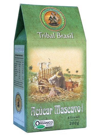 Tribal Brasil Açúcar Mascavo Orgânico Caixa 200g