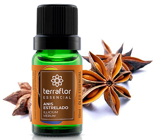 Terra Flor Óleo Essencial de Anis Estrelado 10ml