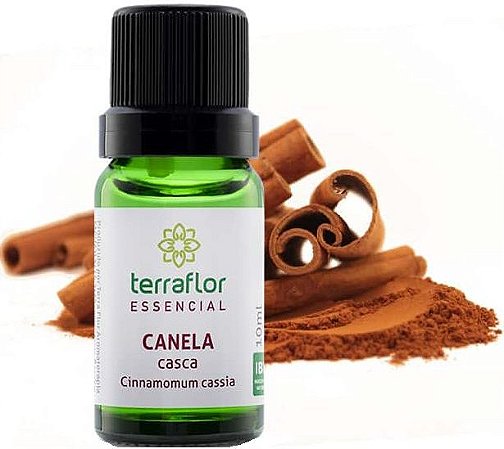 Terra Flor Óleo Essencial de Canela Cássia Cascas 10ml