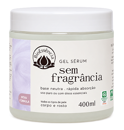 BioEssência Gel Sérum Hidratante Sem Fragrância 400ml