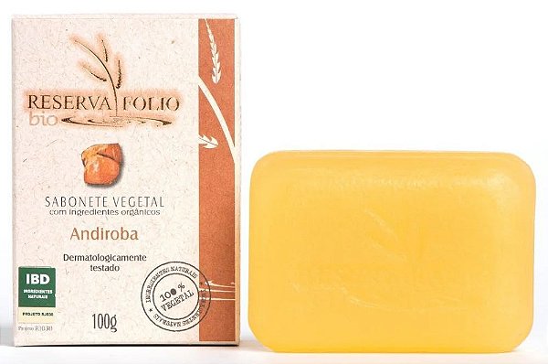 Reserva Folio Sabonete Vegetal Andiroba 100g