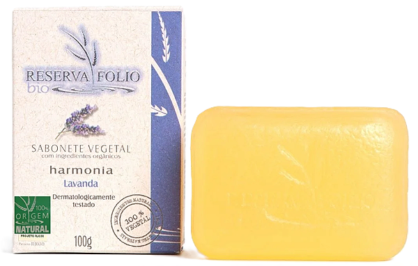 Reserva Folio Sabonete Vegetal Harmonia com Lavanda 100g
